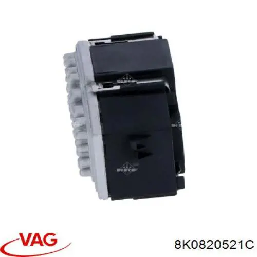 Резистор обігрівача VAG 8K0820521C ціна, від 12.67 USD