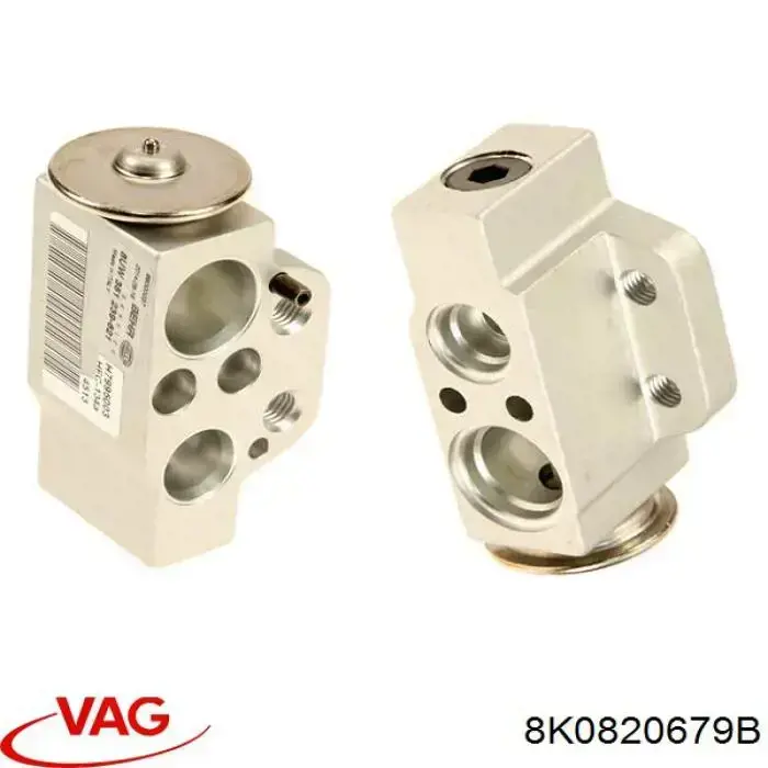 Купити 8K0820679B VAG Клапан TRV, кондиціонера