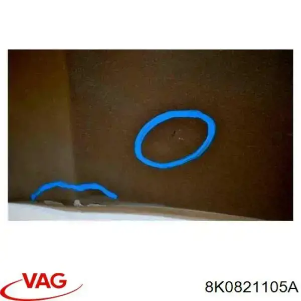 Купити 8K0821105A VAG Крило переднє ліве