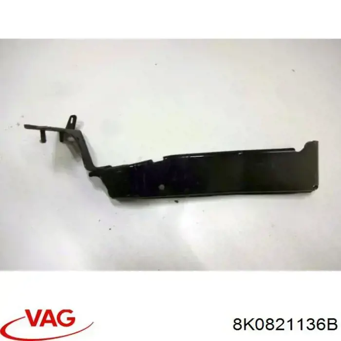 Кронштейн кріплення крила переднього правого, передній VAG 8K0821136B ціна, від 17.92 USD