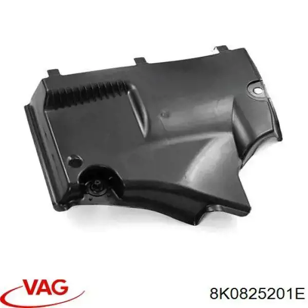 Захист днища передній лівий 8K0825201E VAG