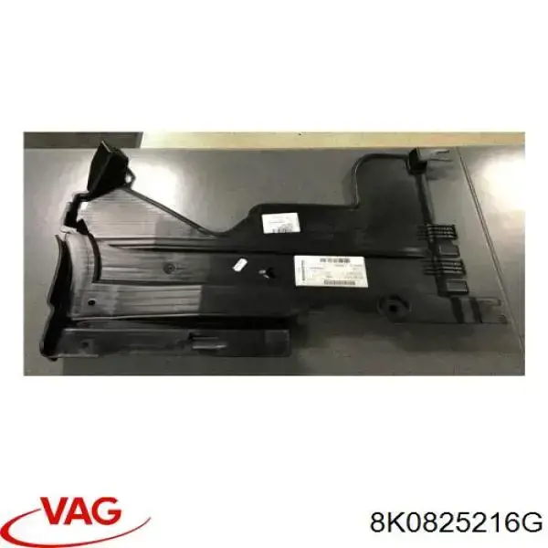 Захист днища, задній правий VAG 8K0825216D ціна, від 54.70 USD