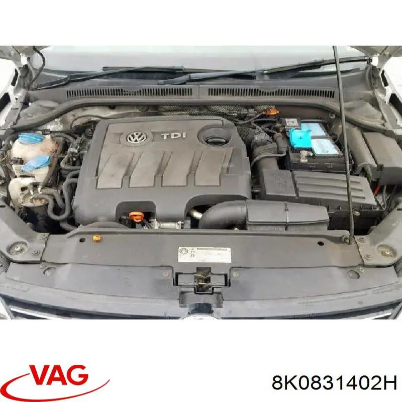 Купити 8K0831402H VAG Петля заднтої двері, правої