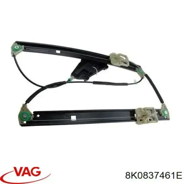 Купити 8K0837461E VAG Механізм стеклопідйомника водійських дверей