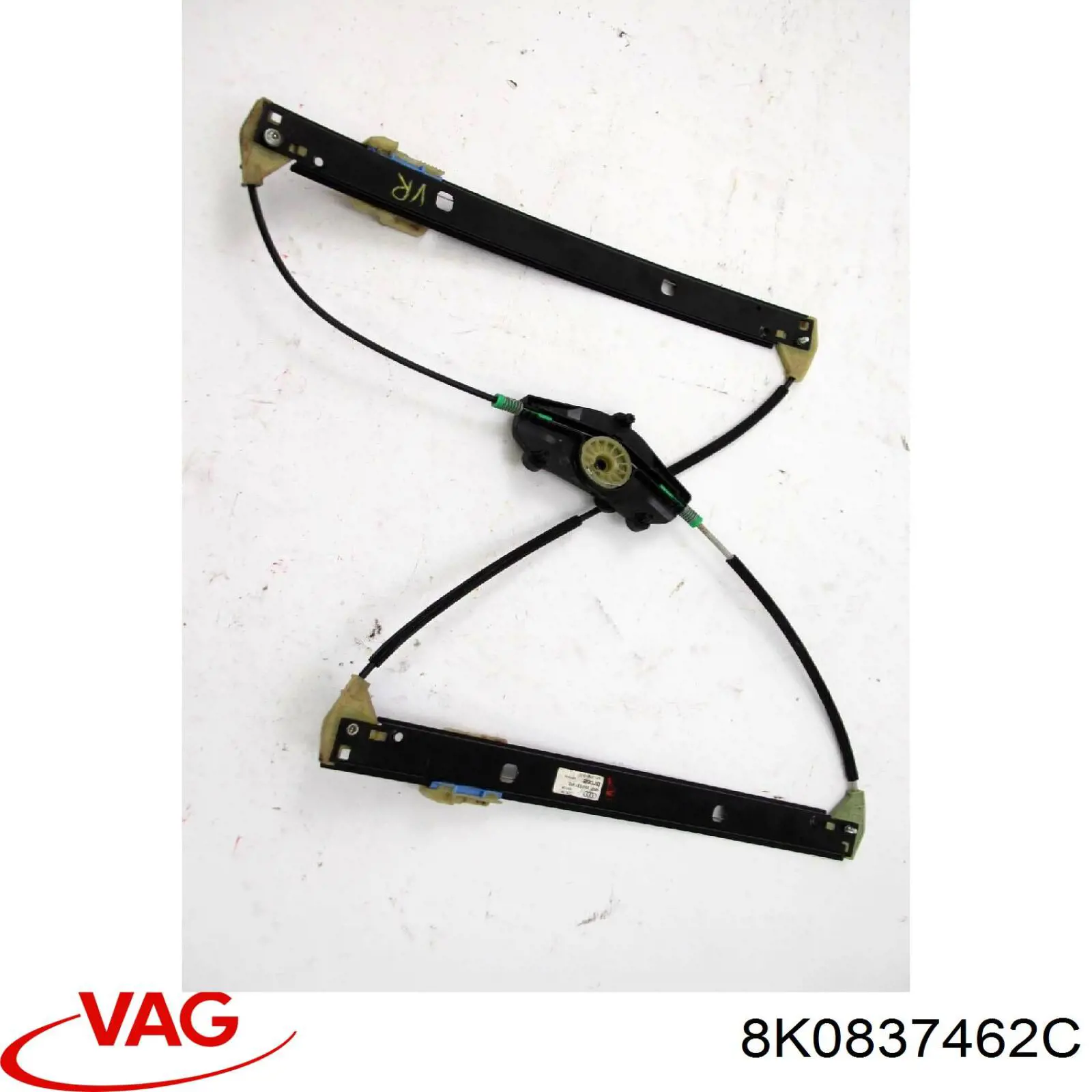 Склопідйомник передньої правої двері VAG 8K0837462C ціна, від 12.68 USD