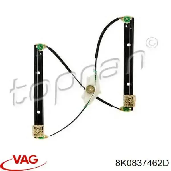 Купити 8K0837462D VAG Склопідйомник передньої правої двері