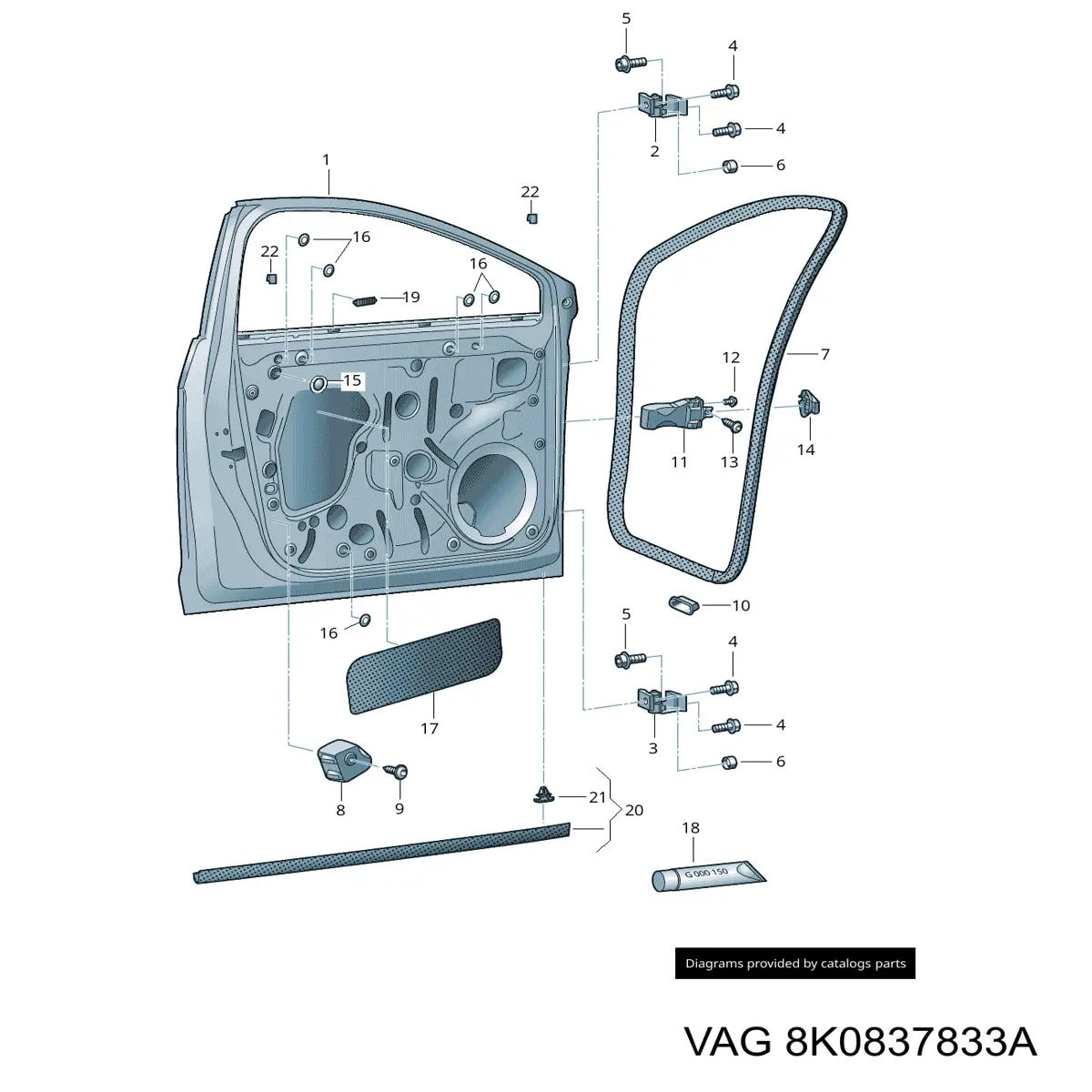  VAG 2H7837833 ціна, від 24.32 USD