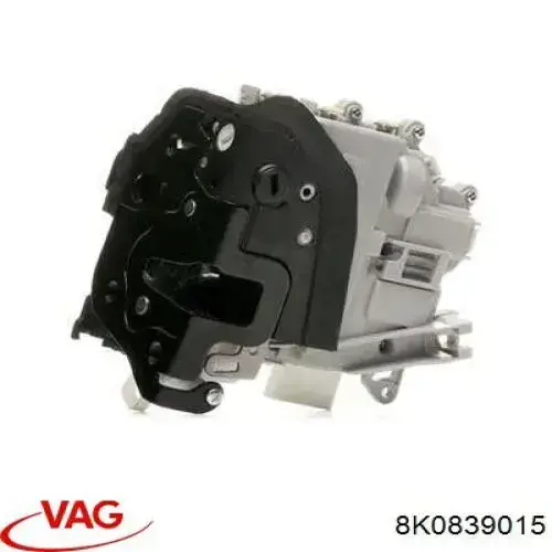 Замок задньої двері, лівої 8K0839015 VAG