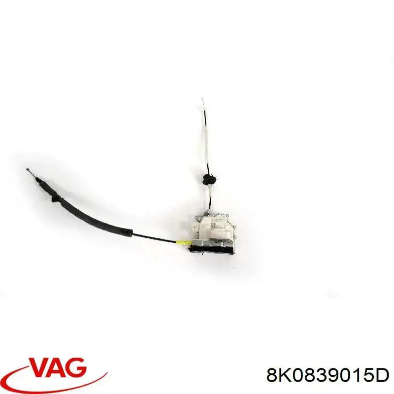 Купити 8K0839015D VAG Замок задньої двері, лівої