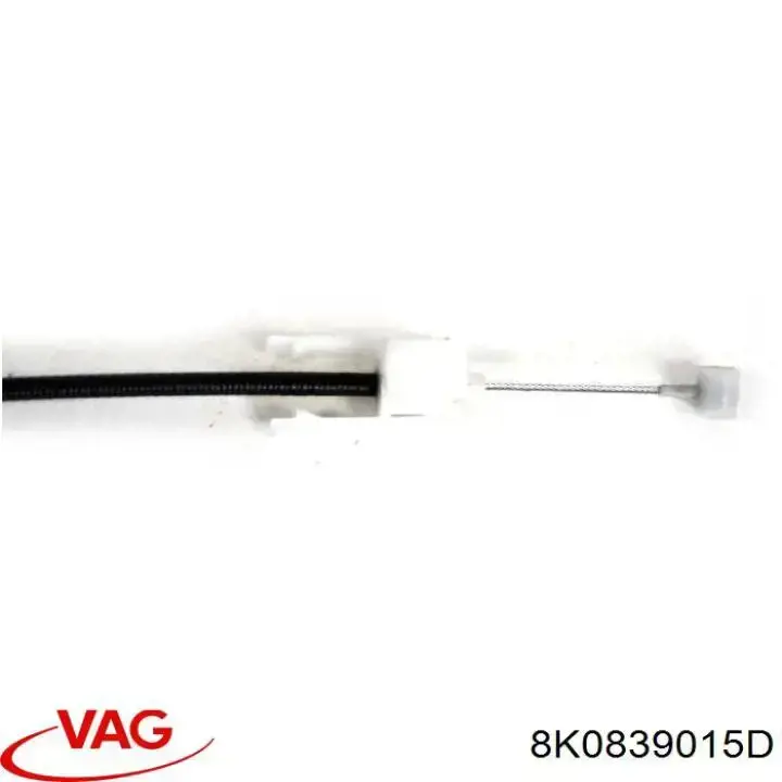 Замок задньої двері, лівої 8K0839015D VAG