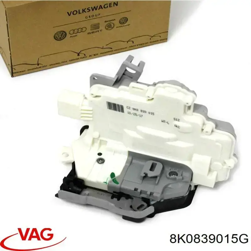 Замок задньої двері, лівої 8K0839015G VAG