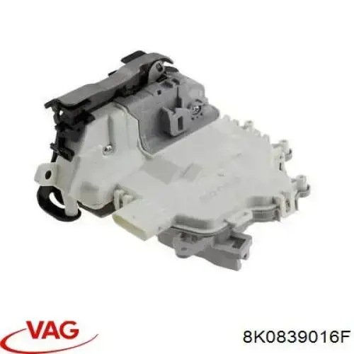 Купити 8K0839016F VAG Замок задньої дверї, правої