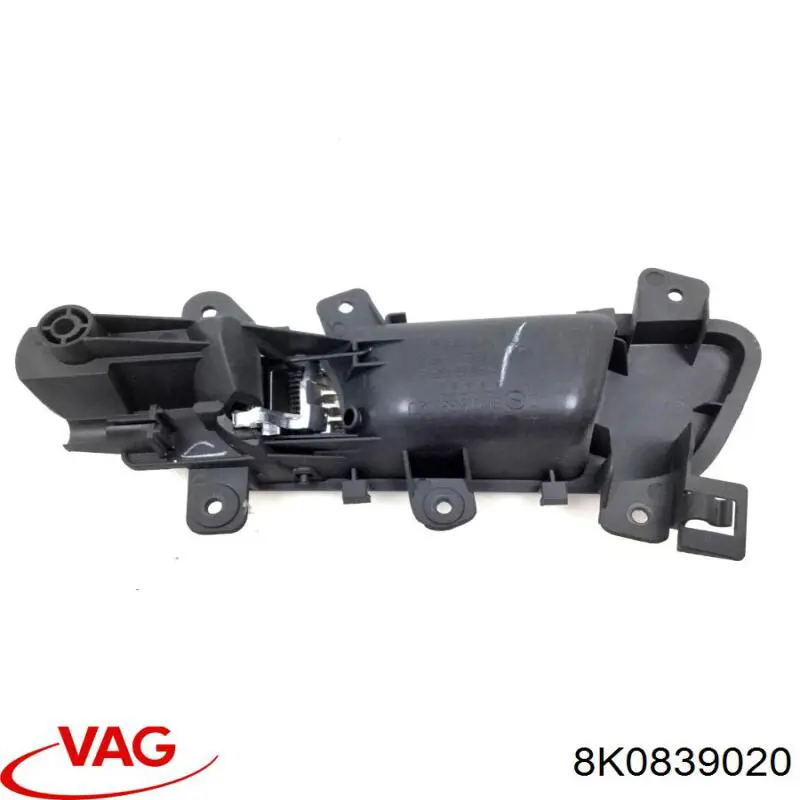 Ручка задньої двері внутрішня права VAG 8K0839020 ціна, від 5.06 USD