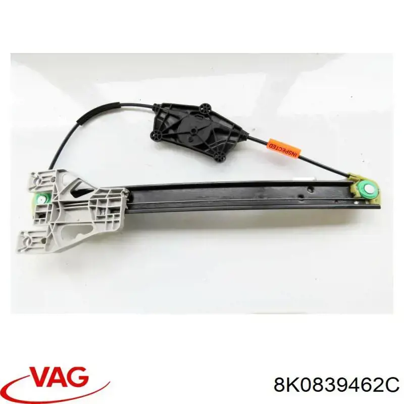 Механізм склопідйомника двері задньої, правої VAG 8K0839462C ціна, від 6.62 USD