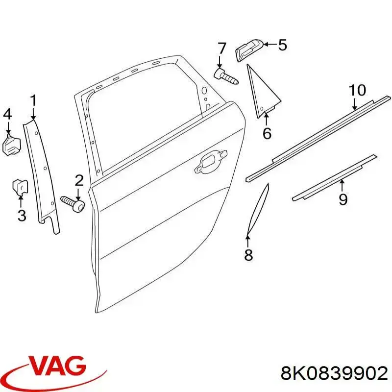 8K0839902 VAG 