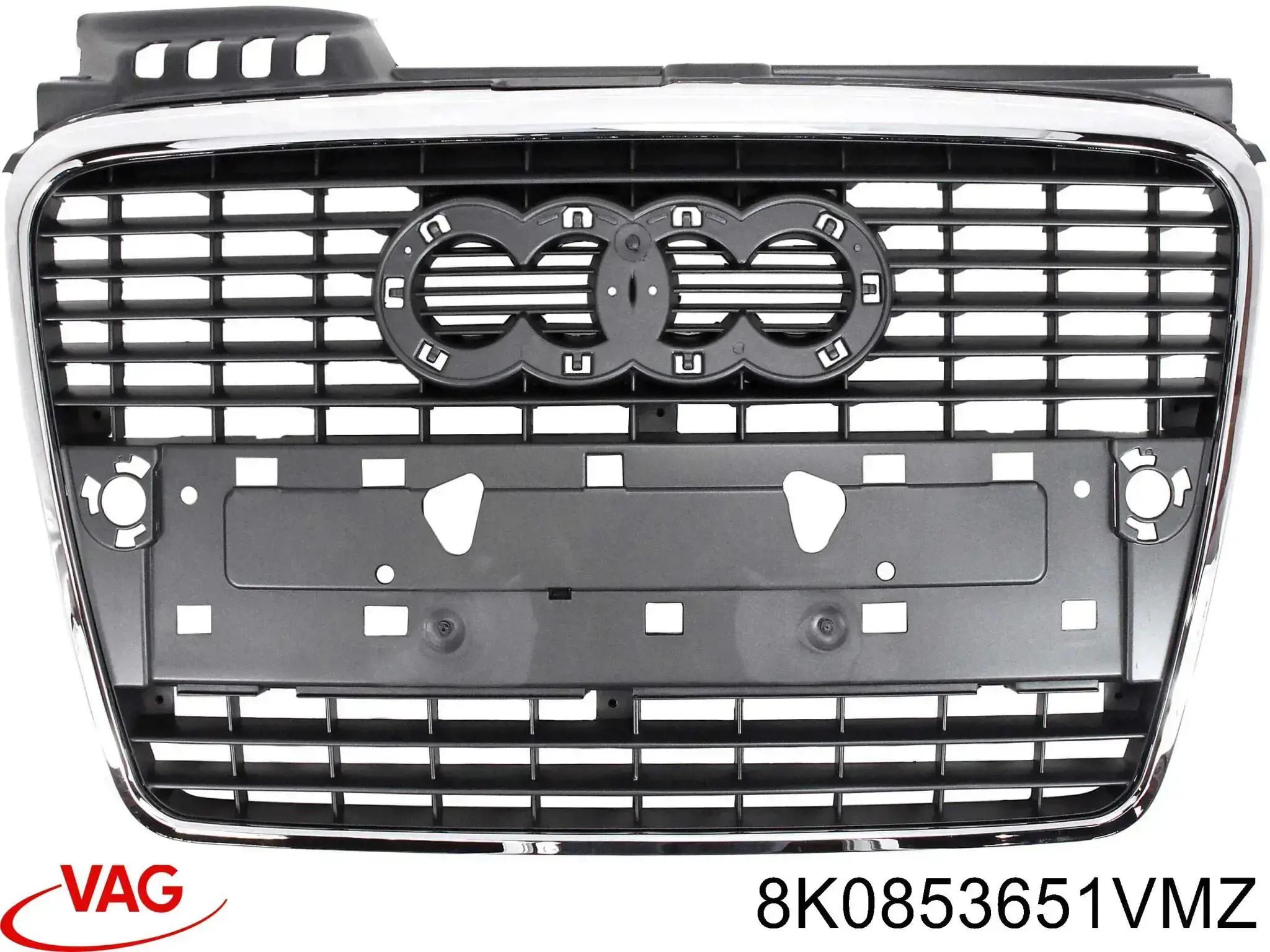 Решітка радіатора 8K0853651VMZ VAG