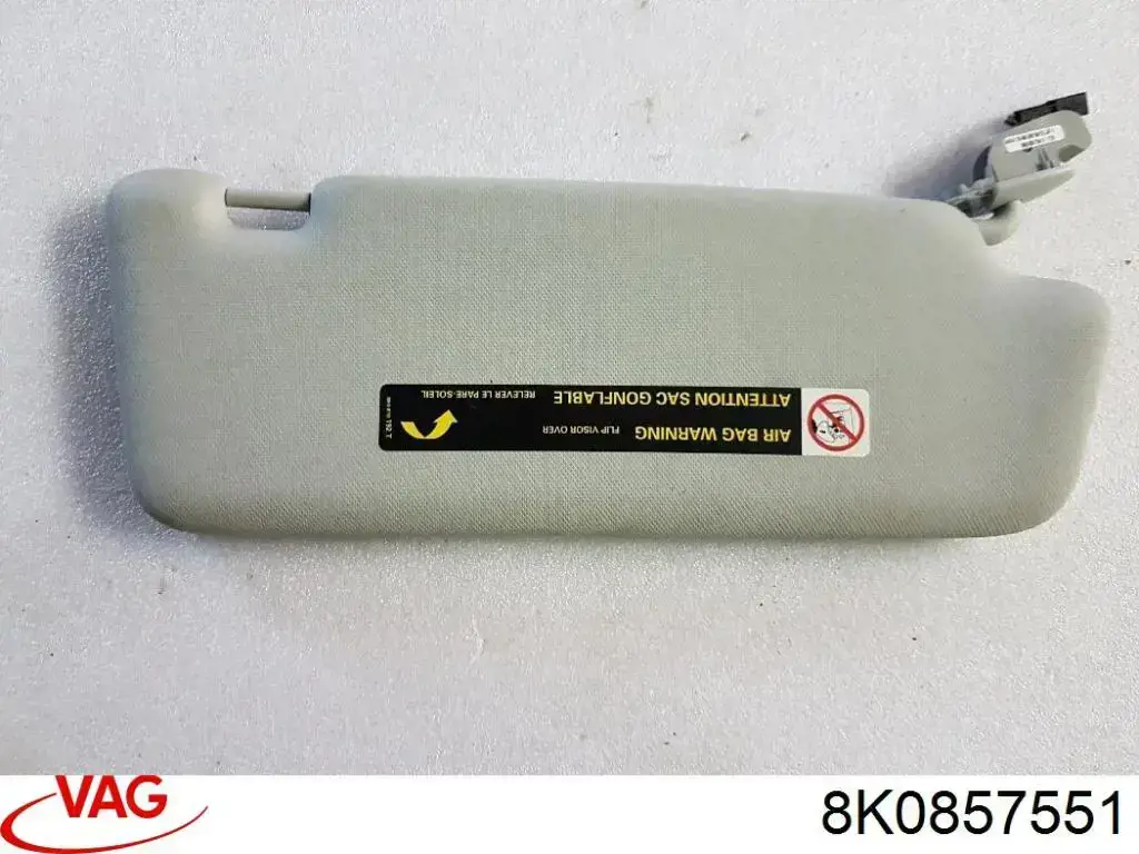 8K0857551 VAG Козирок протисонячний