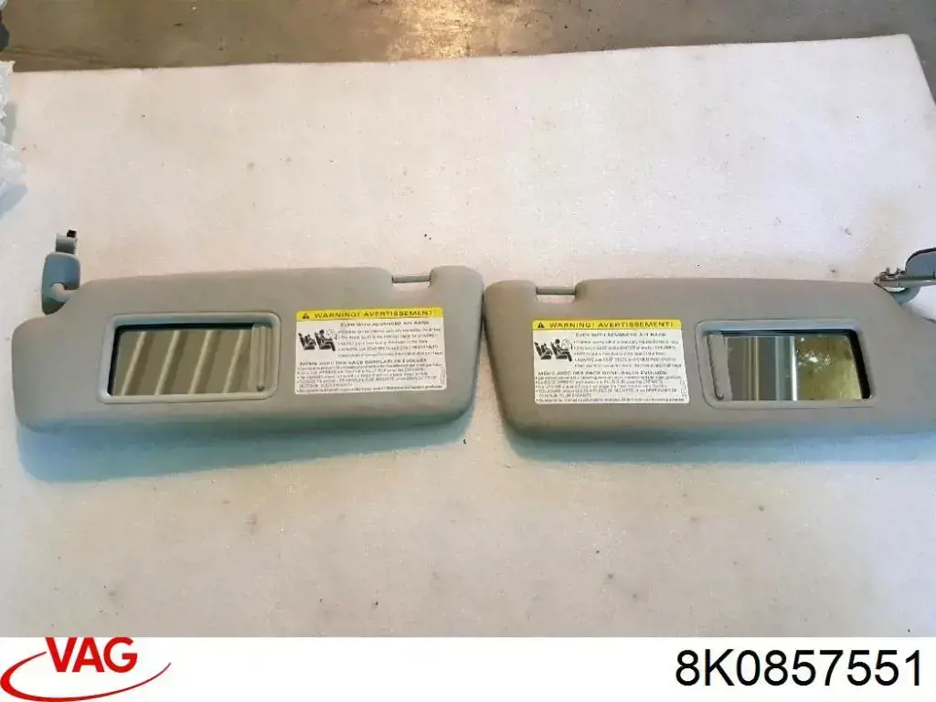 Сонцезахисний козирок 8K0857551 VAG