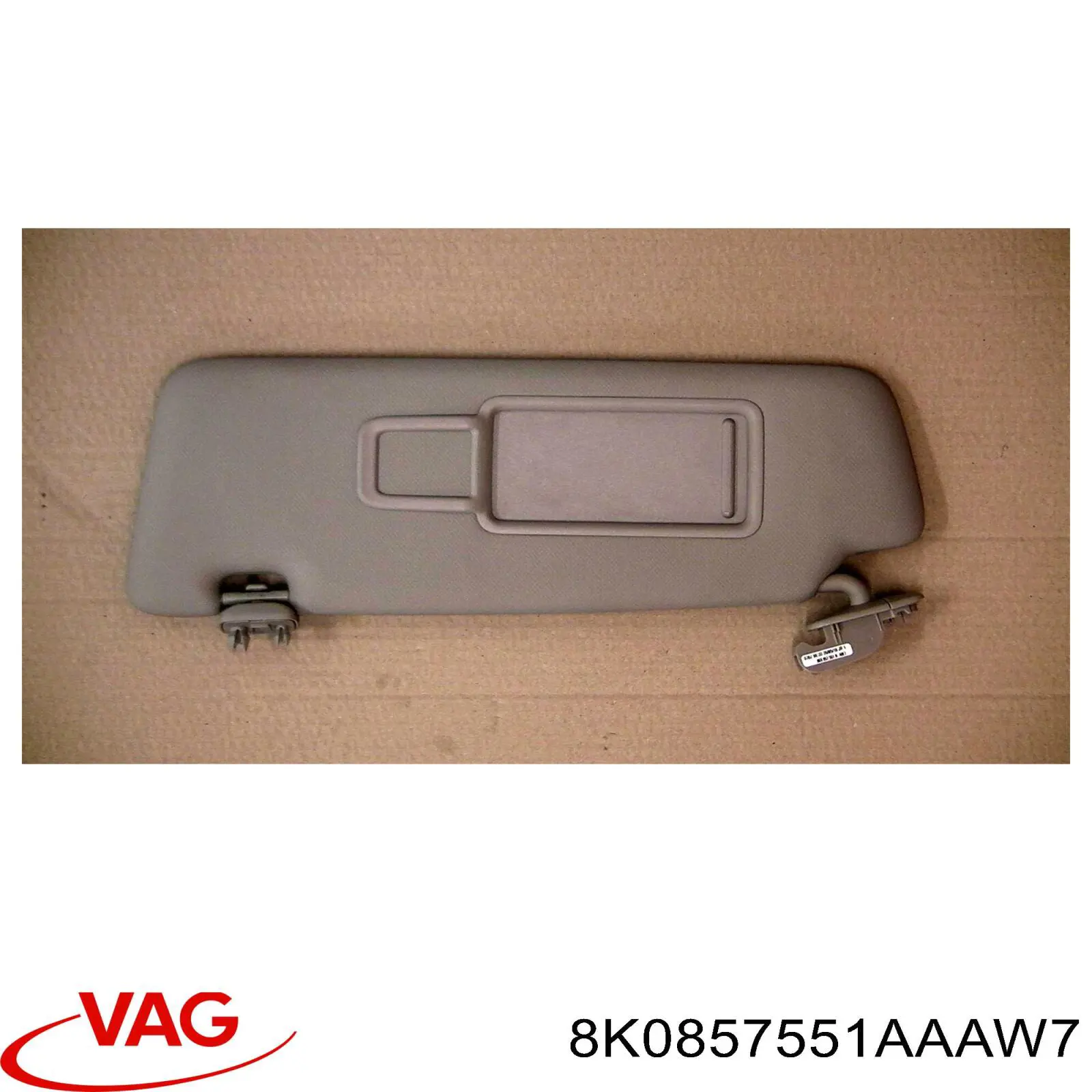 8K0857551FAW7 VAG Козирок протисонячний