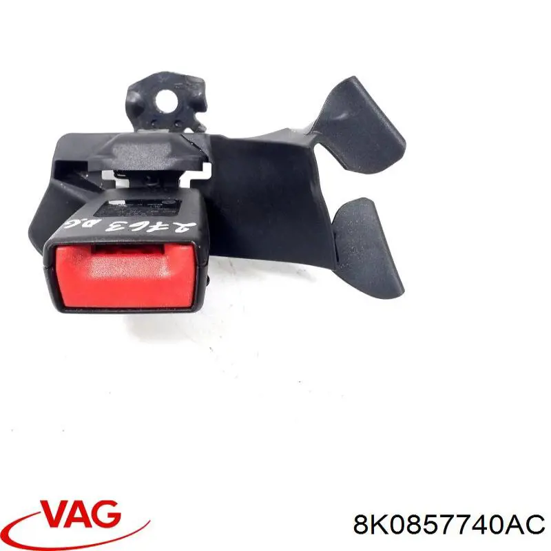 Замок фіксації ременя безпеки задній правий VAG 8K0857740AC ціна, від 3.80 USD