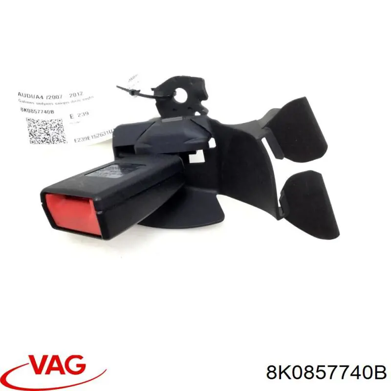 Замок фіксації ременя безпеки задній правий VAG 8K0857740B ціна, від 3.80 USD