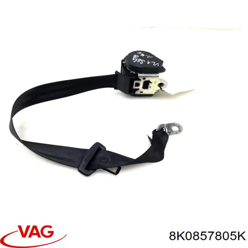Пасок безпеки задній VAG 8K0857805K ціна, від 11.29 USD