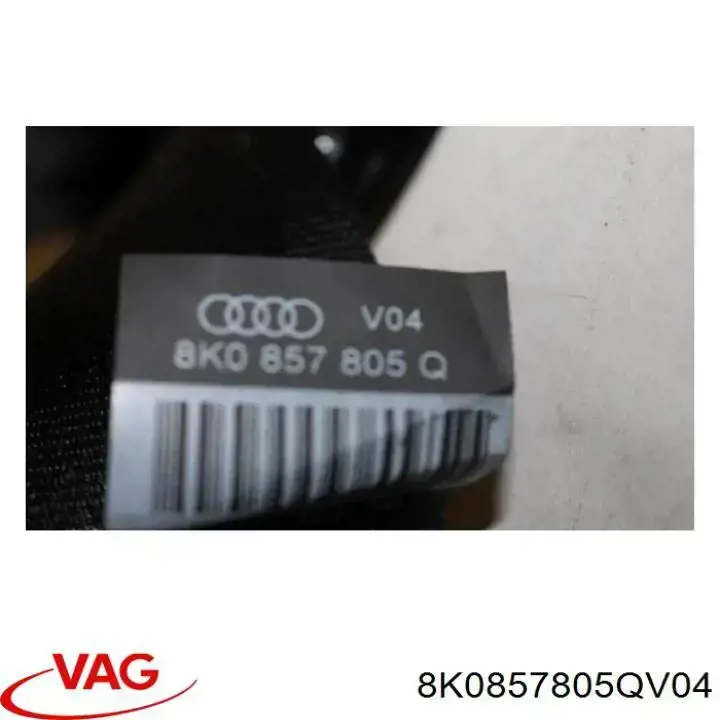Купити 8K0857805QV04 VAG Пасок безпеки задній