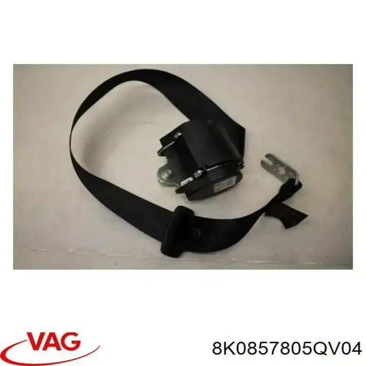 8K0857805QV04 VAG Пасок безпеки задній