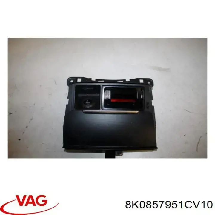 Попільничка центральної консолі 8K0857951CV10 VAG
