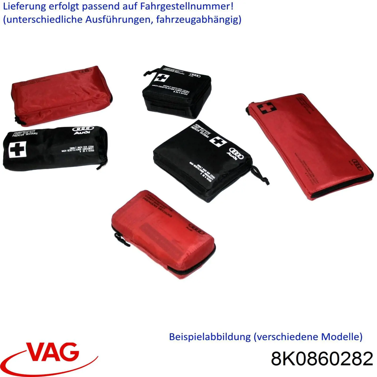  VAG 8K0860282 ціна, від 8.87 USD