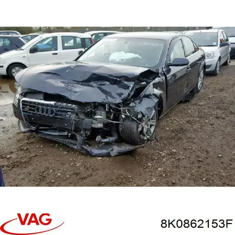 8K0862153F VAG Лічинка замка паливного бака