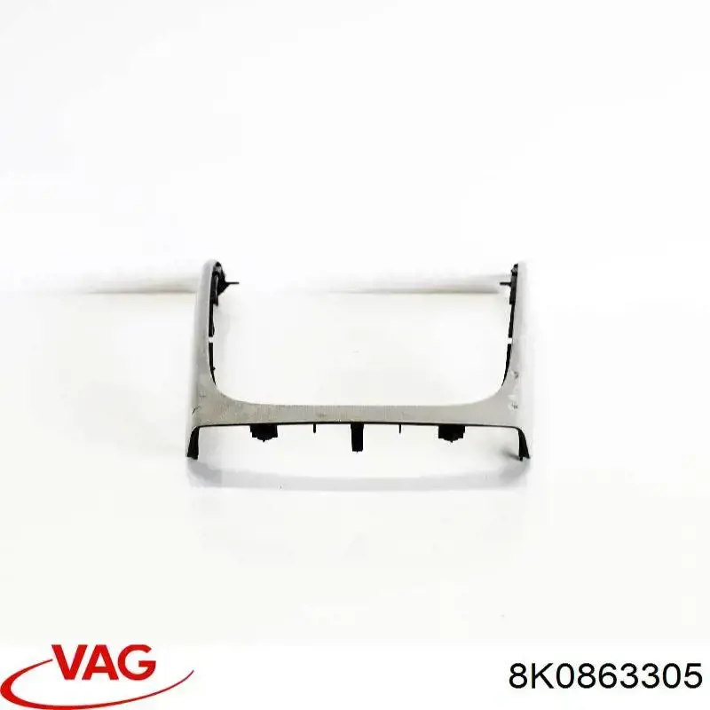 Декоративна накладка центральної консолі 8K0863305 VAG
