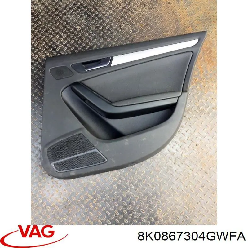 Купити 8K0867304GWFA VAG Картка задніх правих дверей