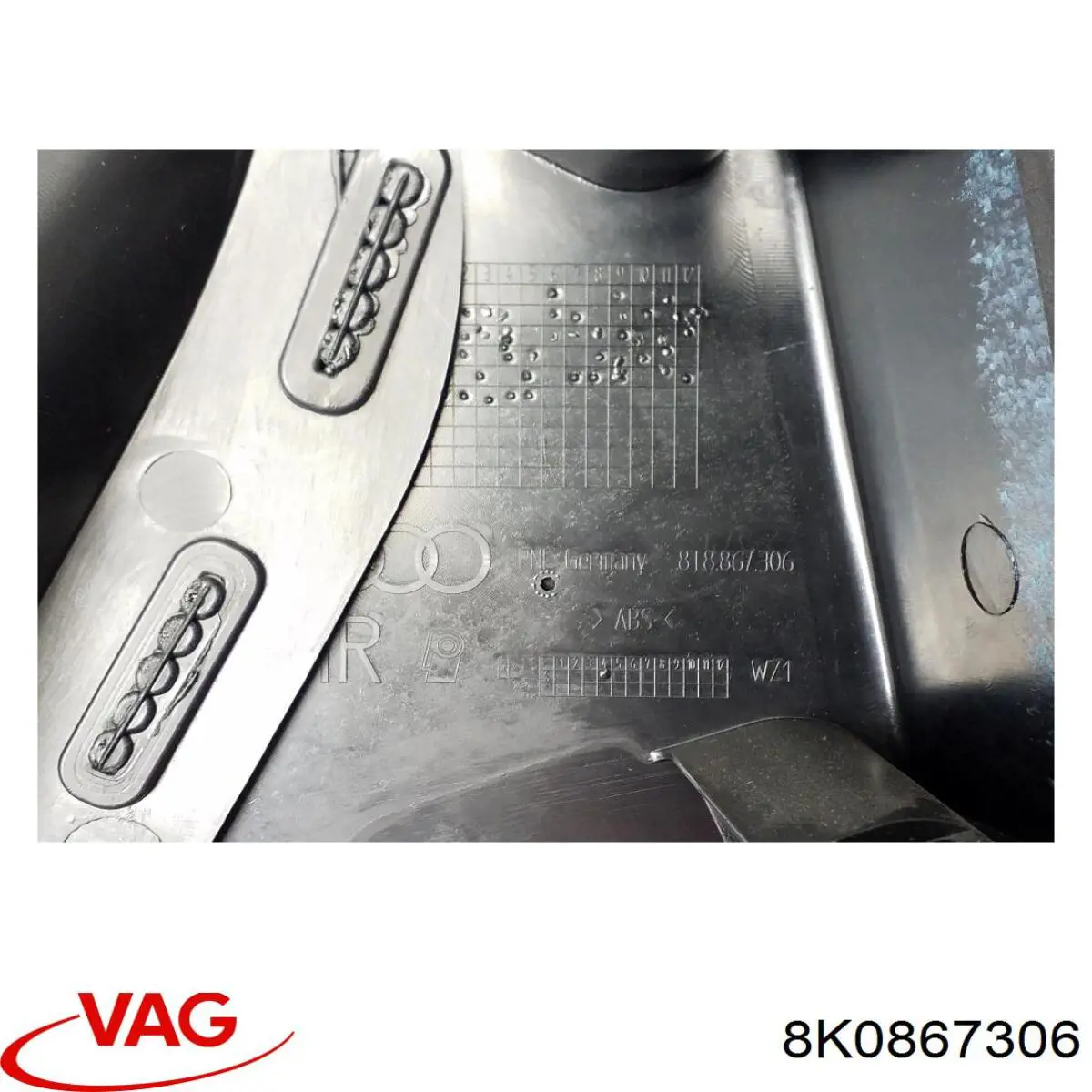 Картка обшивки задніх правих дверей VAG 8K0867306