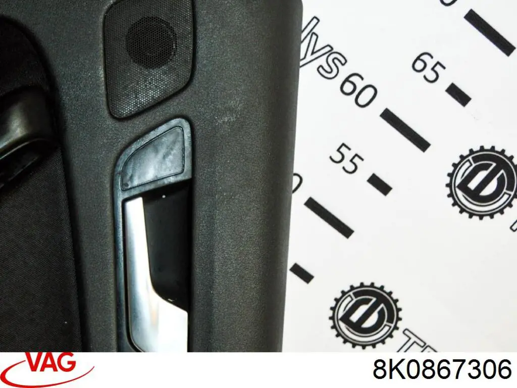 Обшивка правих задніх дверей VAG 8K0867306 ціна, від 8.44 USD