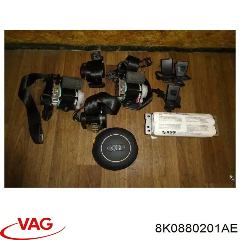 8K0880201AE VAG Подушка безпеки, водійська, AIRBAG