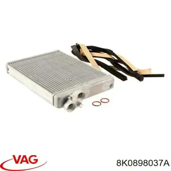 8K0898037A VAG радіатор пічки (обігрівача)