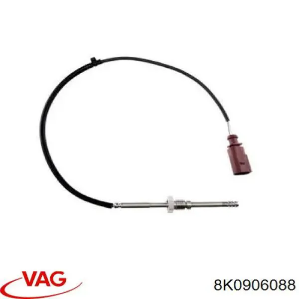 8K0906088 VAG датчик температури відпрацьованих газів (вг, перед фільтром сажі)