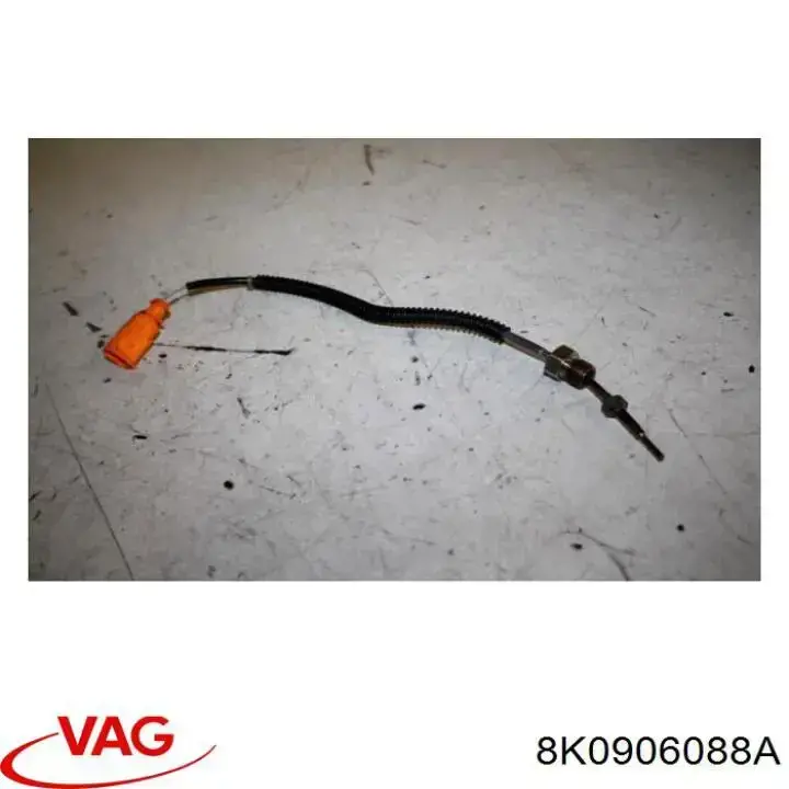 Купити 8K0906088A VAG Датчик температури відпрацьованих газів (ВГ), після фільтра сажі