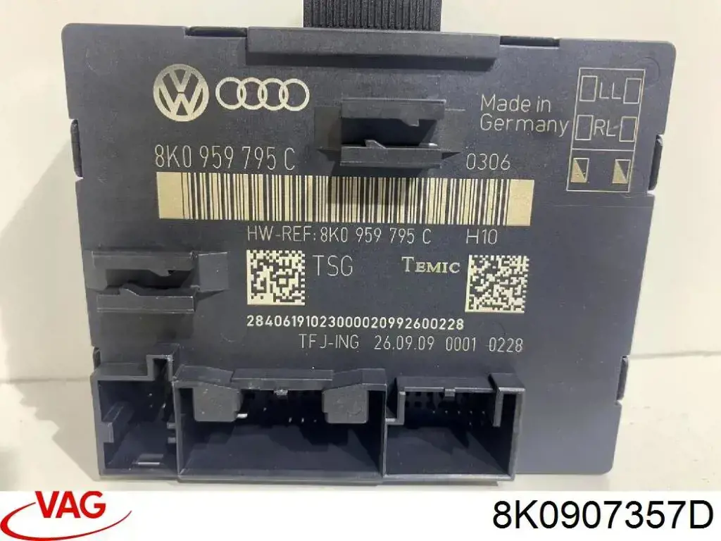 Кнопка коректора фар VAG 8K0907357D ціна, від 7.50 USD