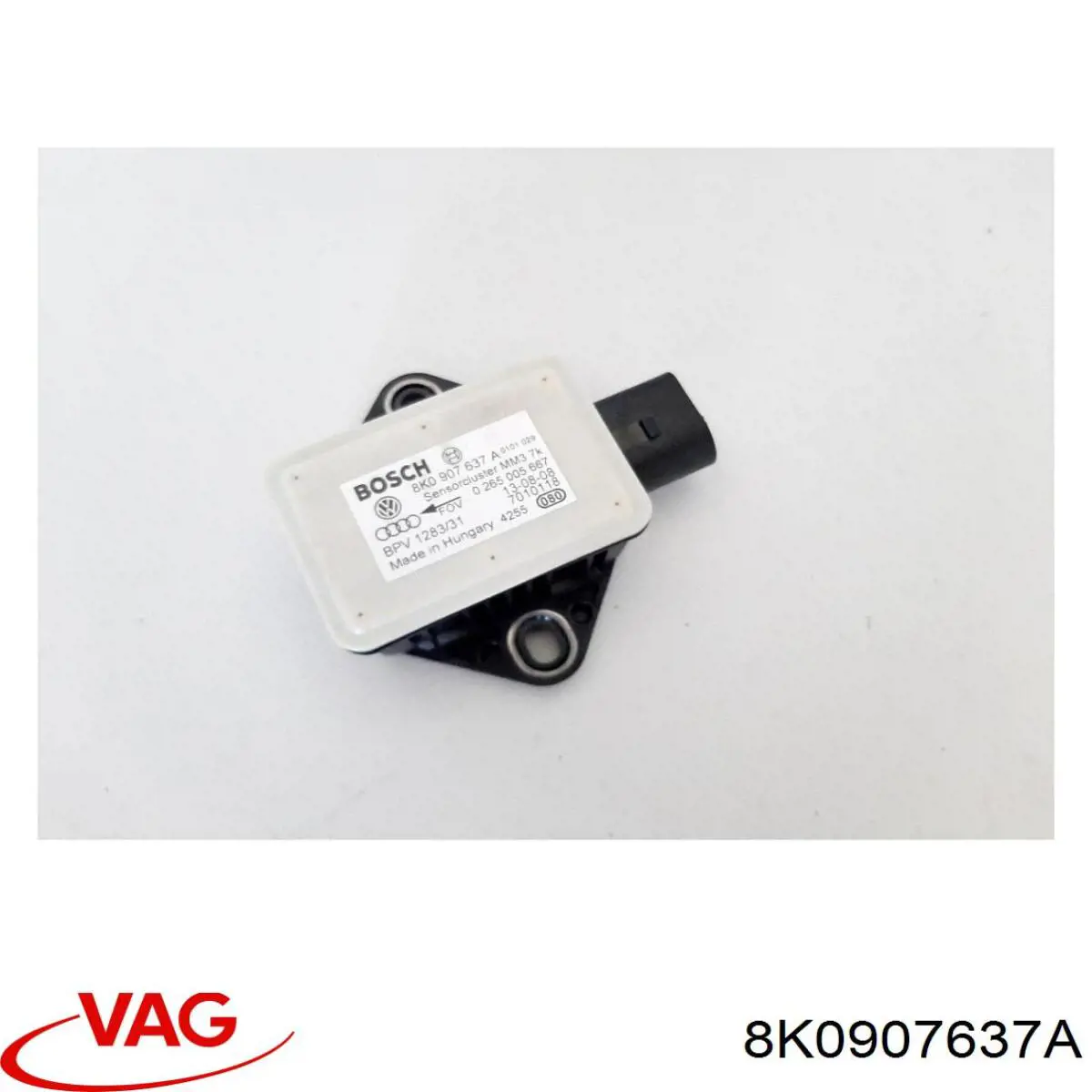 Купити 8K0907637A VAG Датчик поперечного прискорення (ESP)