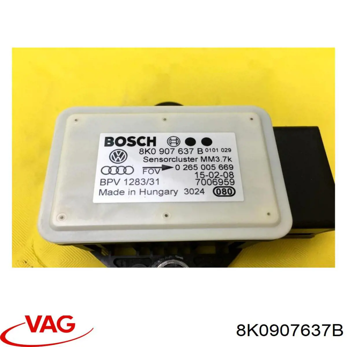 Датчик поперечного прискорення (ESP) VAG 8K0907637D ціна, від 6.29 USD