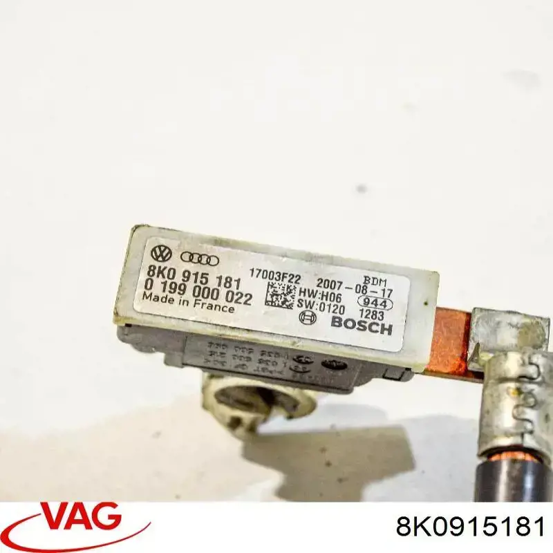 Кабель маси акумулятора (АКБ) HELLA 6PK010942901 ціна, від 8.89 USD
