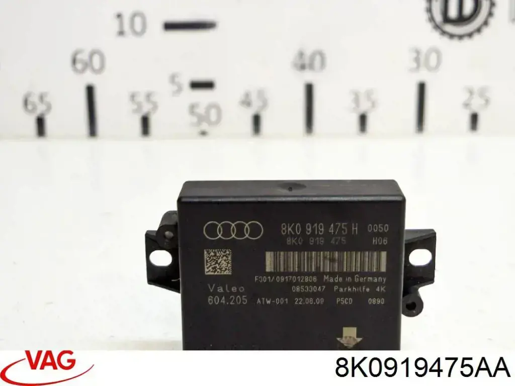 Купити 8K0919475J VAG Модуль керування (ЕБУ) парктроніком