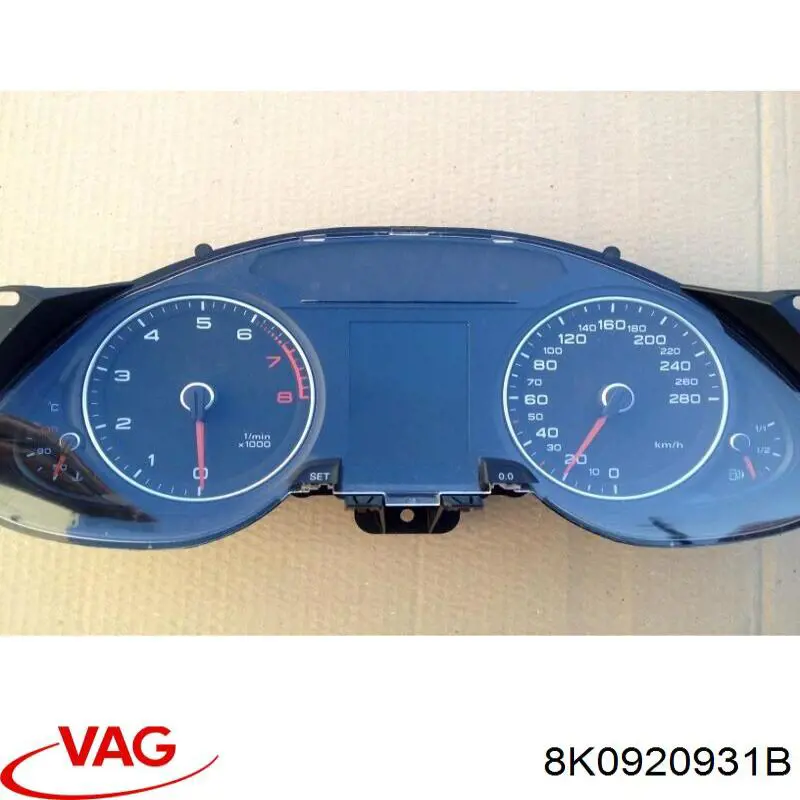 щиток приладу VAG 8K0920931B ціна, від 63.34 USD