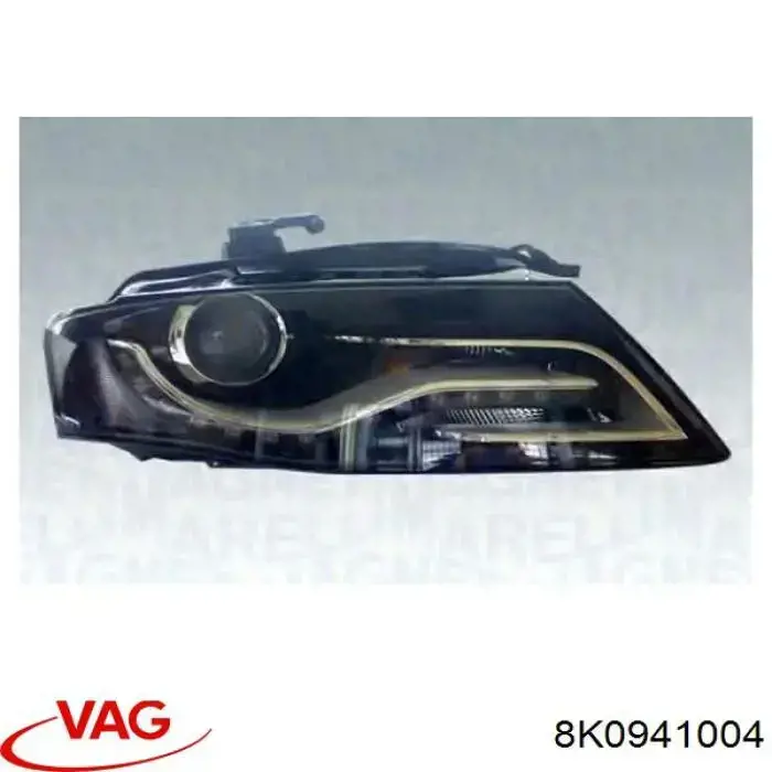 Купити 8K0941004 VAG Права блок фара