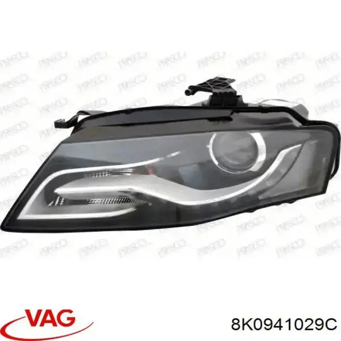 Купити 8K0941029C VAG Основна фара в зборі ліва