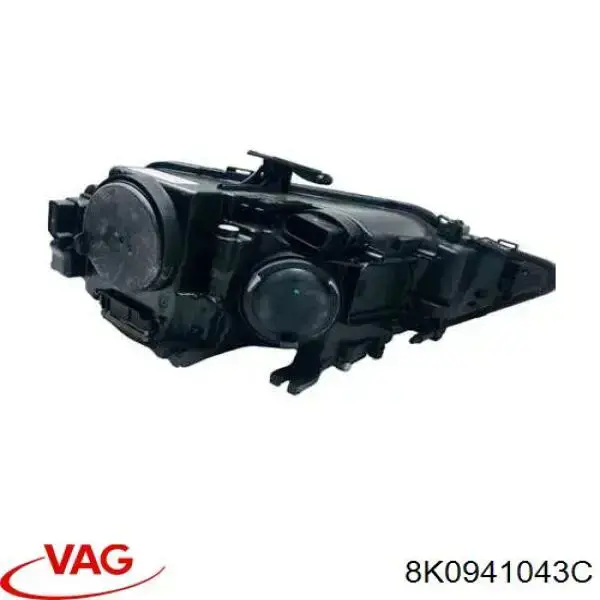 Фара дальнього світла в зборі VAG 8K0941043C ціна, від 421.35 USD