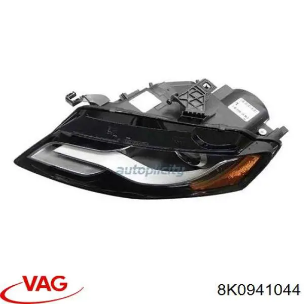 Основна фара - вставка VAG 8K0941044 ціна, від 287.82 USD