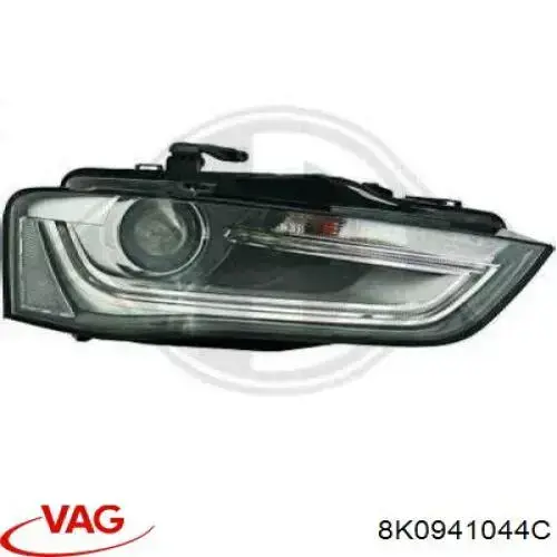 Купити 8K0941044C VAG Права блок фара